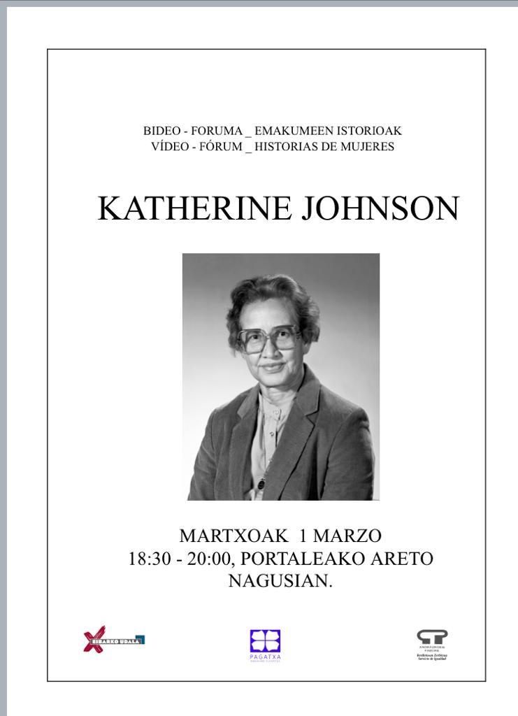 Video Forum de Historias de mujeres: Katherine Johnson