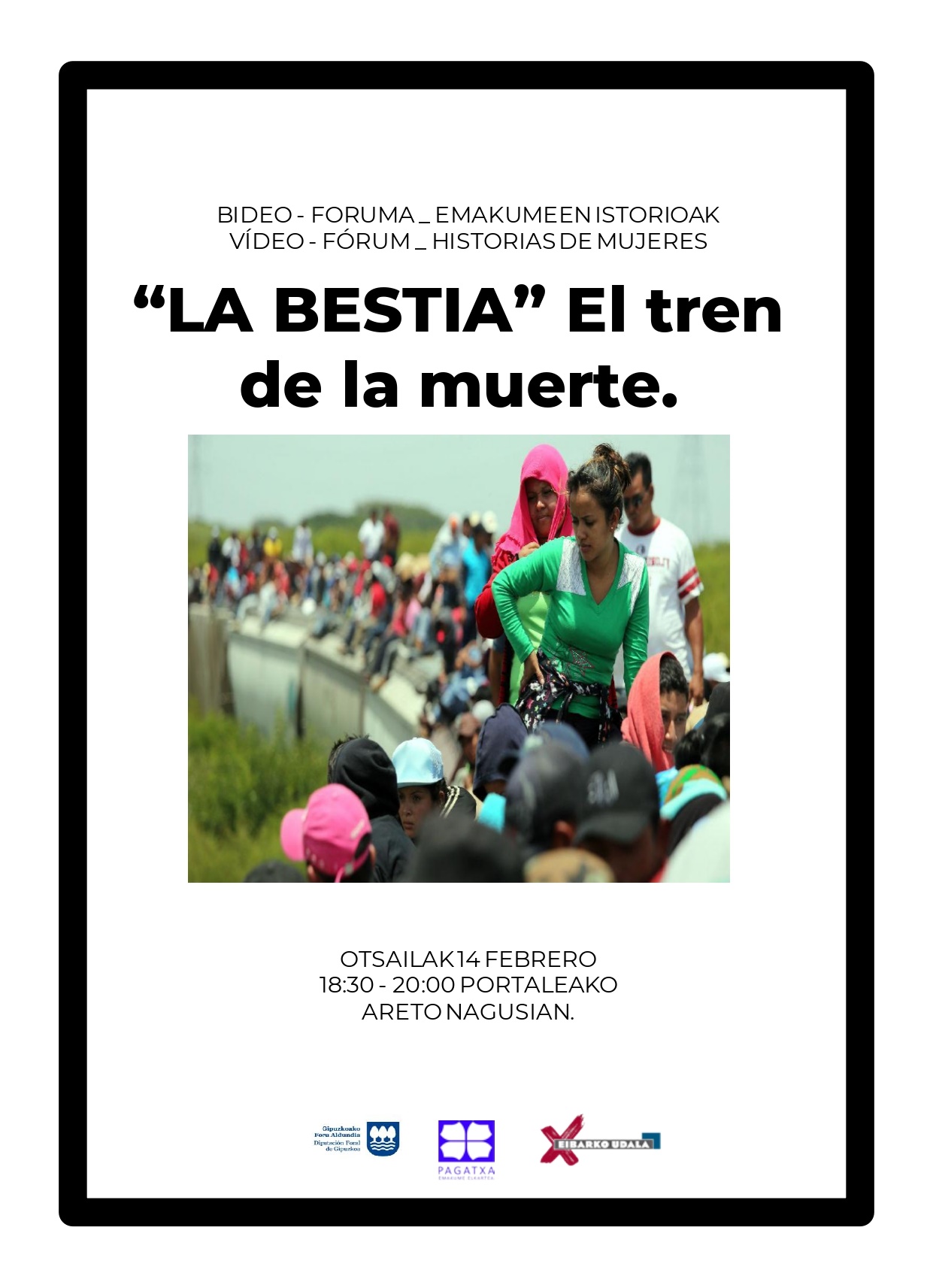 Video-Forum Historias de Mujeres: La Bestia, el tren de la muerta