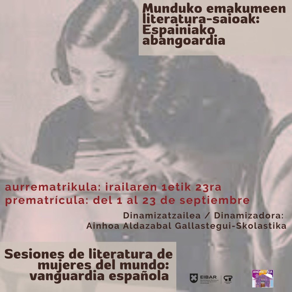 Abierto el plazo de prematrícula en las Sesiones Literarias de Mujeres del Mundo Abierto el plazo de prematrícula en las Sesiones Literarias de Mujeres del Mundo