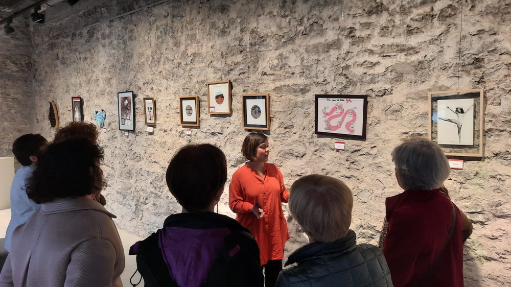 Ainhoa Aldazabal Gallastegui ofrecerá dos visitas guiadas en junio de la exposición HILEKOA(K), en Andretxea Ainhoa Aldazabal Gallastegui ofrecerá dos visitas guiadas en junio de la exposición HILEKOA(K) en Andretxea