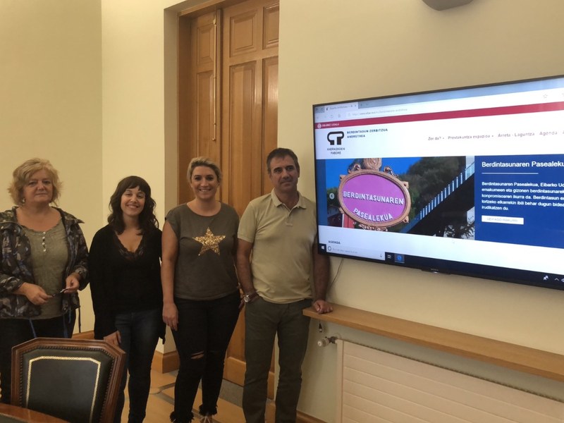 Andretxea, la Casa de la Mujer de Eibar, estrena nueva web