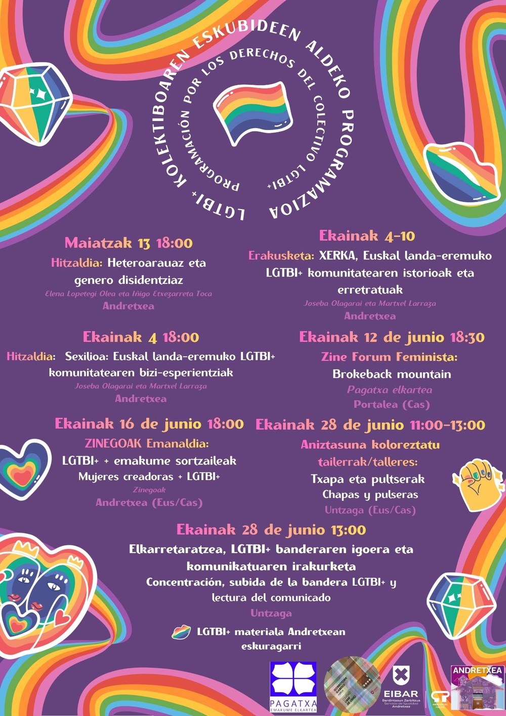 Comienza la Campaña por los Derechos del Colectivo LGTBIQ+ 2026