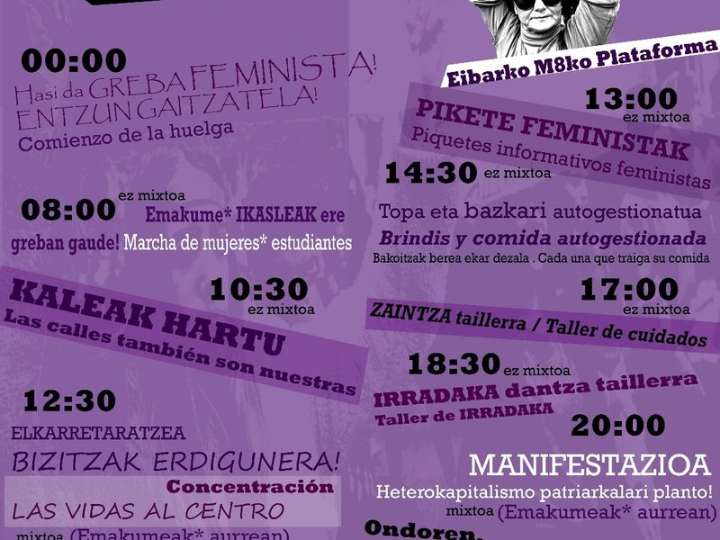El 8 de marzo: Huelga Feminista