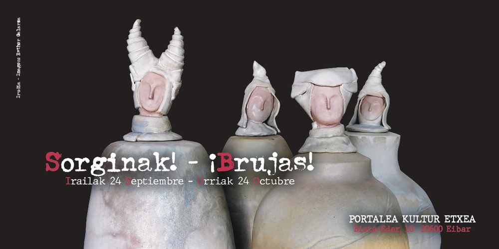 La exposición ¡Brujas! en Eibar Brujas