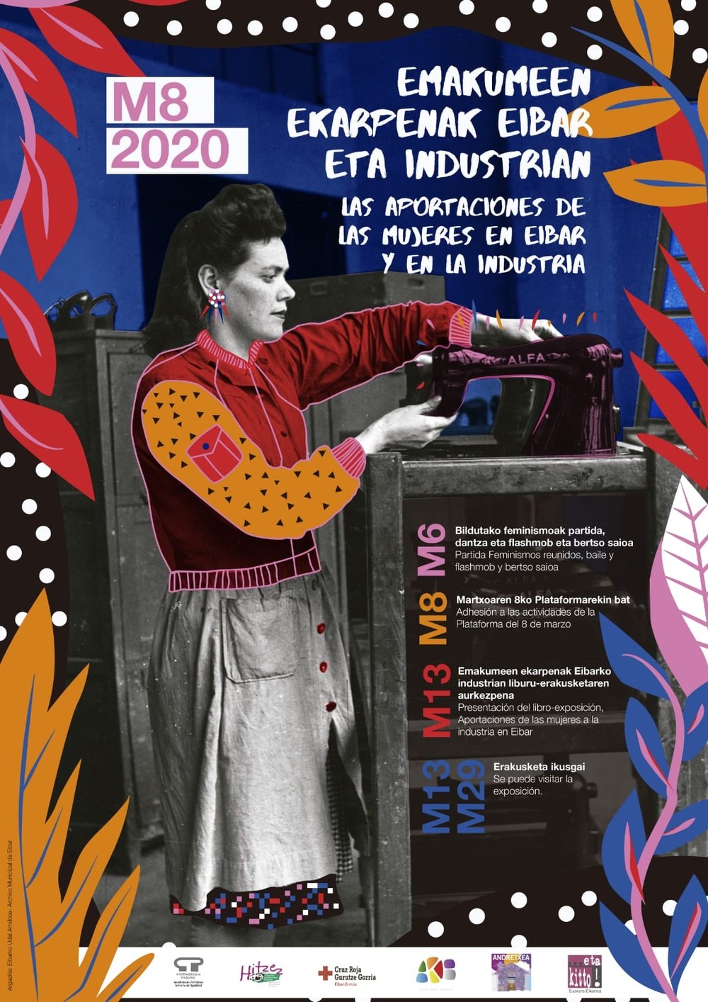 La programación que ha organizado el grupo de trabajo del 8 de marzo está apunto de comenzar programación general