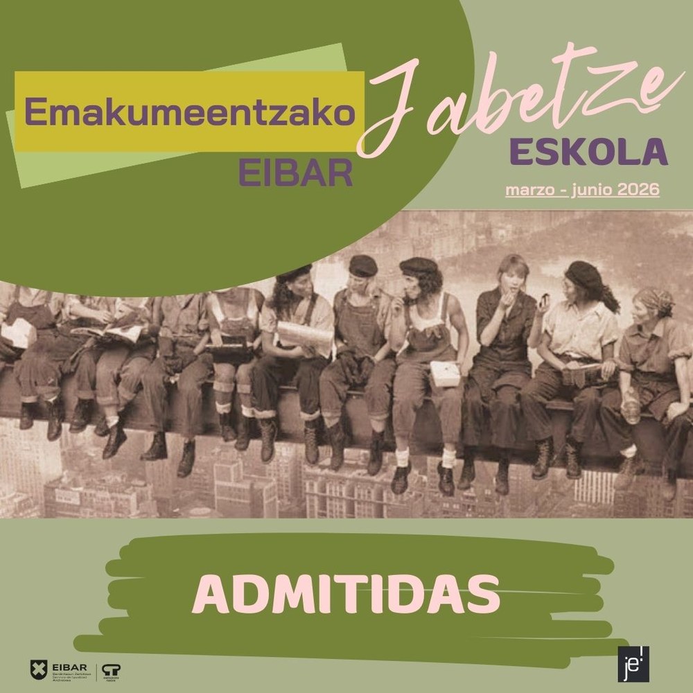 Publicados los listados de las admitidas en los cursos de la Escuela de Empoderamiento