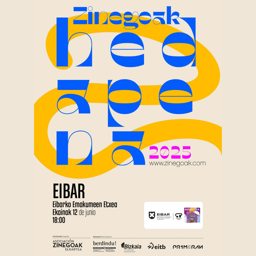 Zinegoak Hedapena llegará en junio a Eibar Zinegoak Hedapena llegará en junio a Eibar