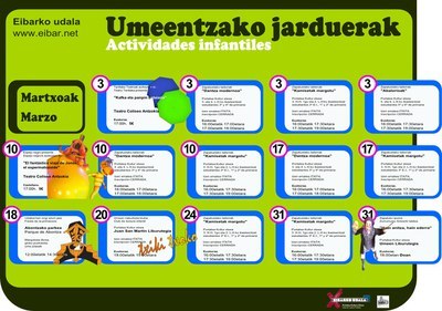 Actividades infantiles
