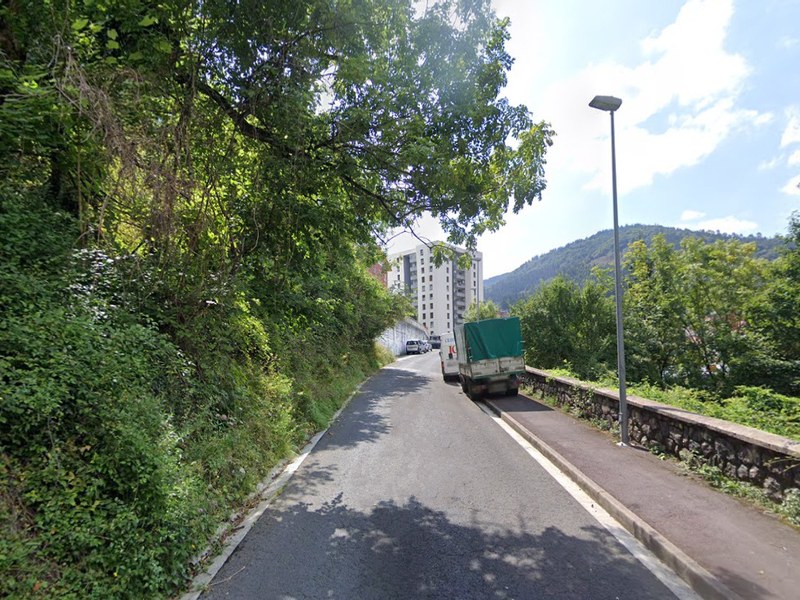 Lugar donde se ubicará el nuevo espacio para el estacionamiento de vehículos en la zona de Legarre Gain.
