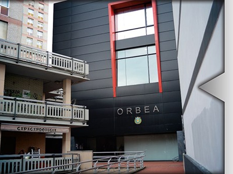Imagen de archivo. Polideportivo de Orbea.