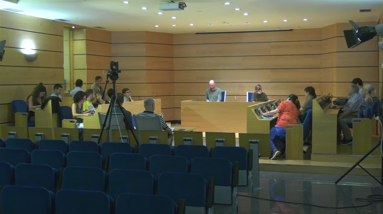 Imagen de la sesión extraordinaria del pleno municipal celebrado el 6 de octubre de 2023.