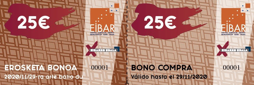 Arranca la nueva campaña de descuentos con bonos-compra a 35 euros para realizar compras por valor de 50 euros Imagen del bono-compra de la nueva campaña.