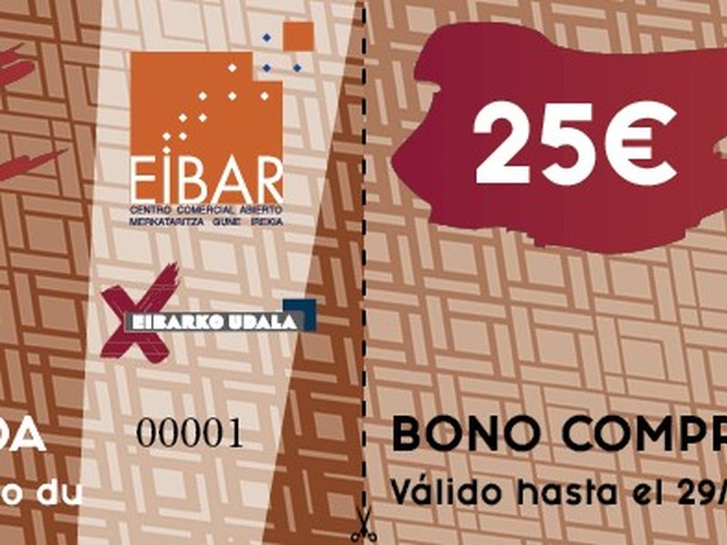 Arranca la nueva campaña de descuentos con bonos-compra a 35 euros para realizar compras por valor de 50 euros Imagen del bono-compra de la nueva campaña.