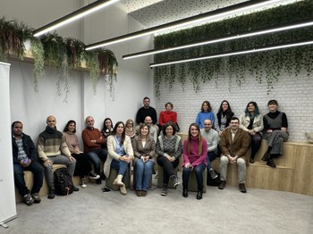 Imagen de las personas participantes en la segunda edición del programa HELDU!.