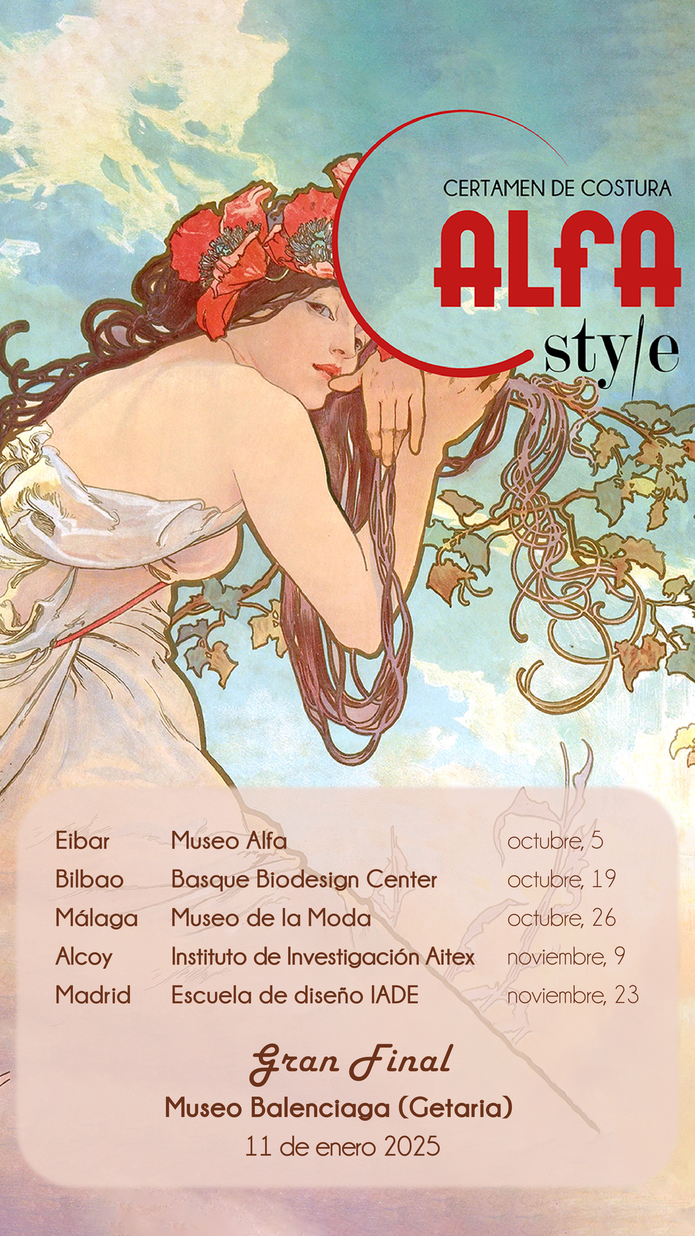 Certamen Nacional de Costura Alfa Style.