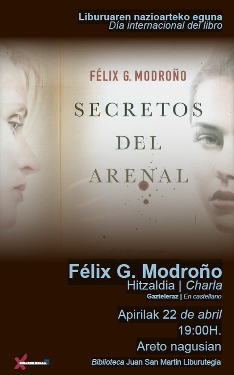 Día Internacional del Libro: charla de Félix G. Modroño