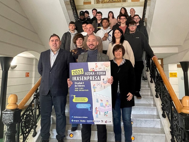 Imagen de la presentación la XII Feria Ikasenpresa.