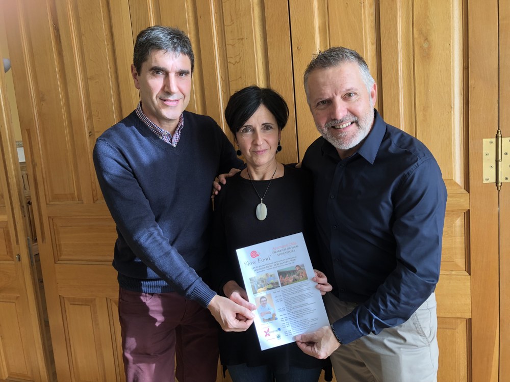 Eibar acogerá una jornada de “Slow Food” con productores/as, buenas prácticas, Talleres del Gusto…el próximo 28 de noviembre