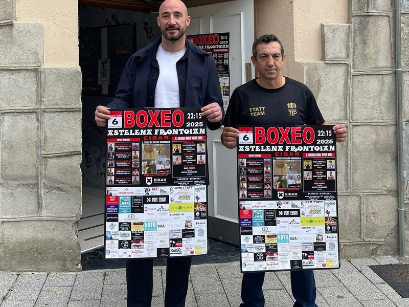 Eibar calienta motores para su tradicional velada de boxeo de Sanjuanes, con un emotivo homenaje al "Tigre de Amaña"