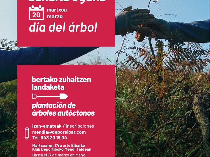 Cartel del Zuhaitz Eguna.
