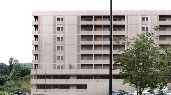 Imagen de archivo. Viviendas de Egazelai.