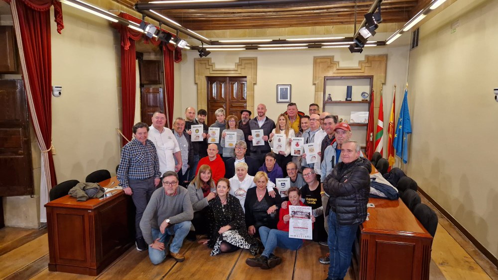Eibar se suma al reto solidario Zaporeak, en apoyo a las personas refugiadas de Lesbos Presentación del nuevo reto del proyecto solidario Zaporeak.