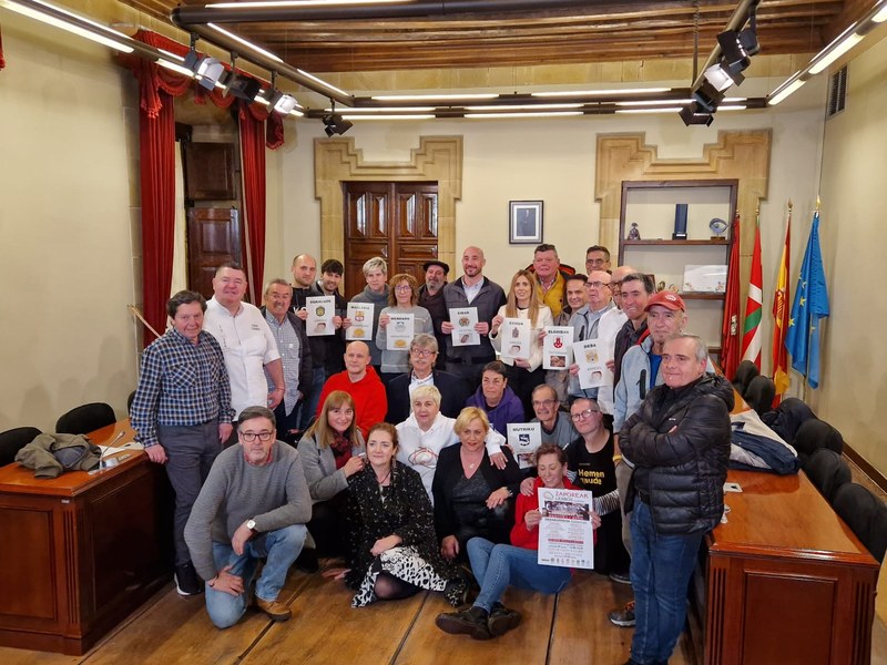 Presentación del nuevo reto del proyecto solidario Zaporeak.