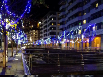 Eibar volverá a contar este año con iluminación navideña.