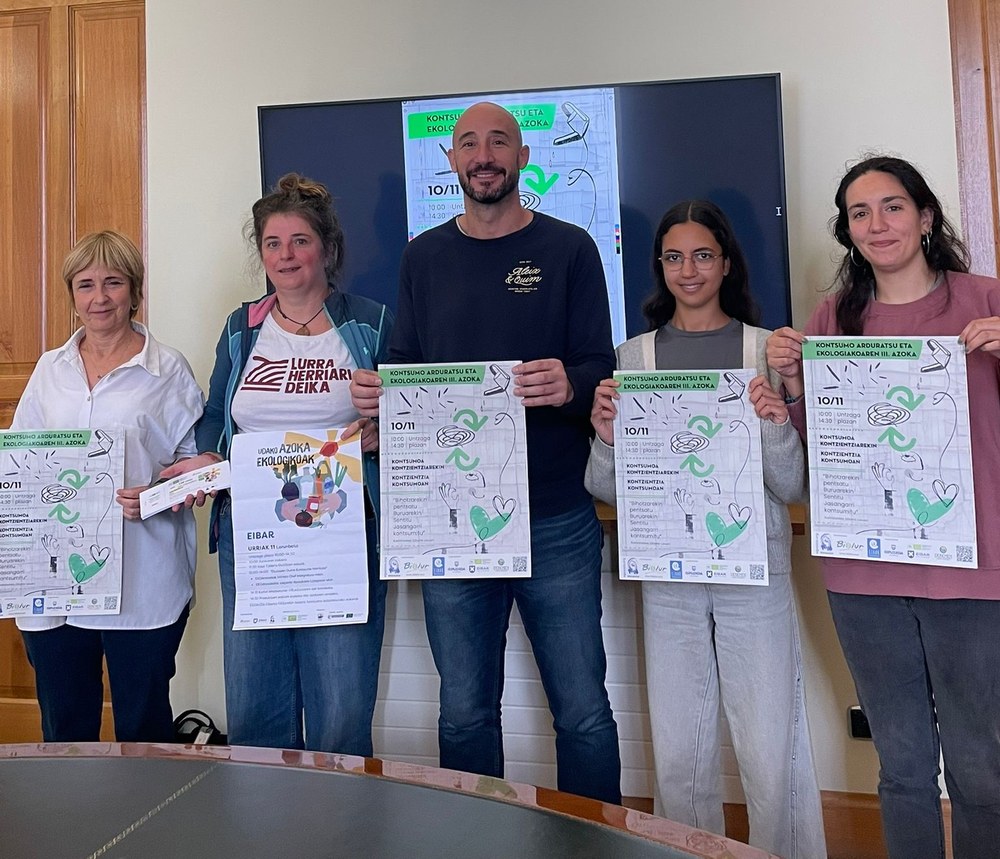 Presentación de la Feria de Consumo Responsable y Ecológico.