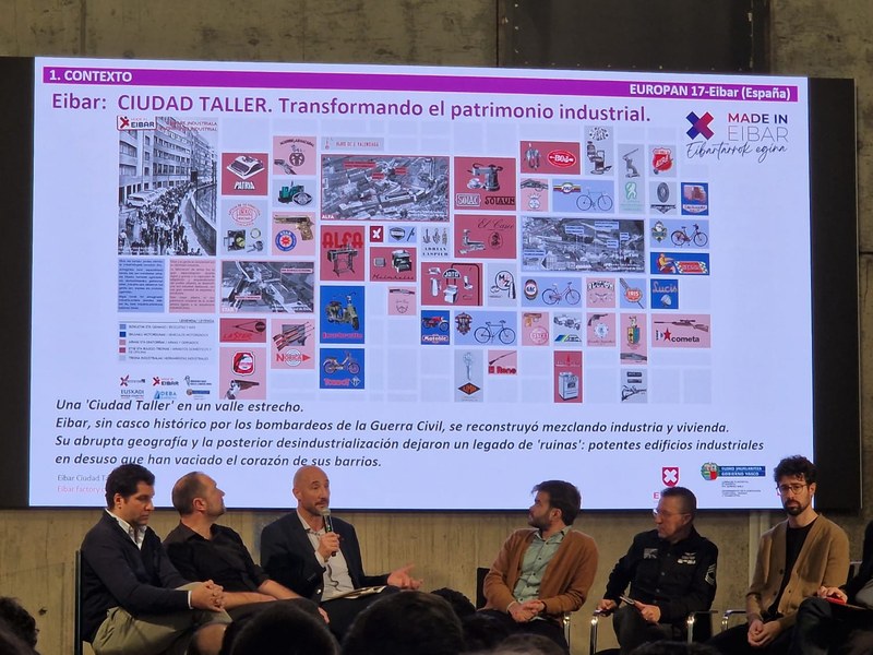 El alcalde de Eibar acudió al Ministerio de Vivienda para presentar el proyecto "Europan 17"