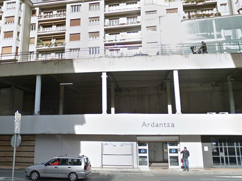 Imagen de la estación de Ardantza.