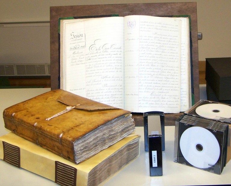 El Archivo municipal de Eibar digitaliza 150.000 documentos.