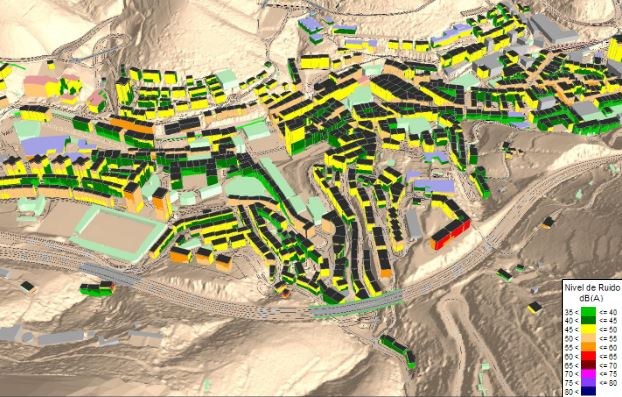 Imagen del mapa de ruido.