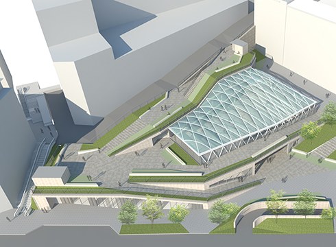 Maqueta del nuevo Errebal Plazia.