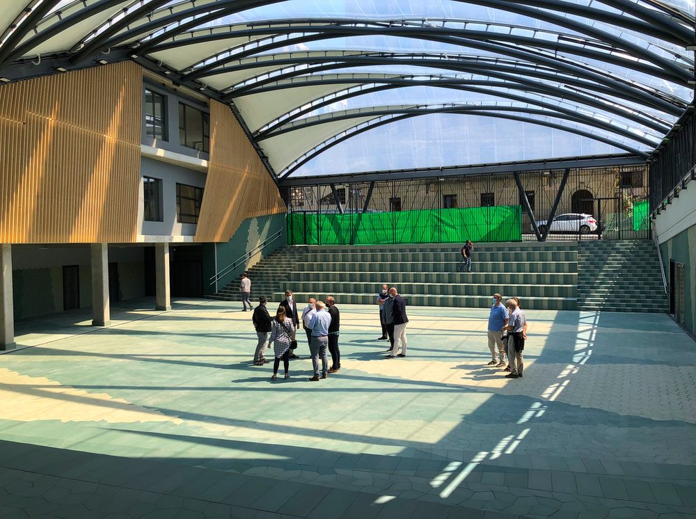 El Ayuntamiento avanza en los planes para convertir 'Errebal Plazia' en la gran plaza pública para la cultura y la participación ciudadana de Eibar Errebal Plazia.