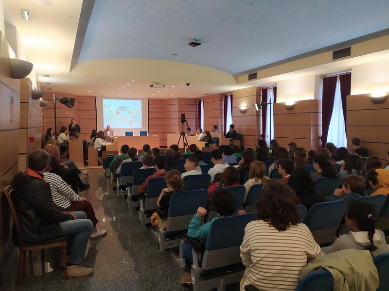 Imagen del Pleno de la Agenda 2030 Escolar, celebrado en la Casa Consistorial.