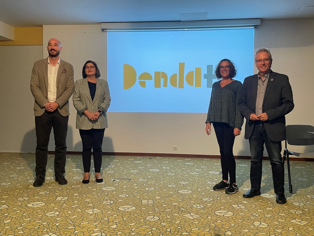 El Ayuntamiento de Eibar acoge la presentación de una herramienta de autodiagnóstico para los comercios Imagen de la rueda de prensa celebrada para presentar la herramienta de autodiagnóstico para los comercios.