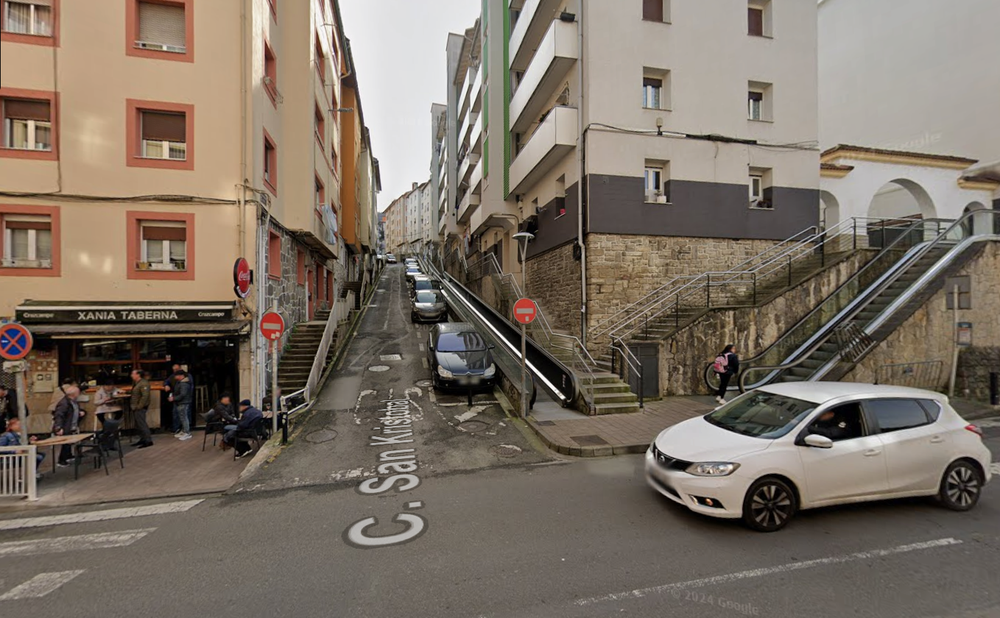 Calle San Cristóbal.