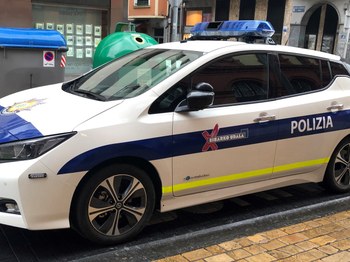 Imagen de un vehículo oficial de la Policía Municipal.