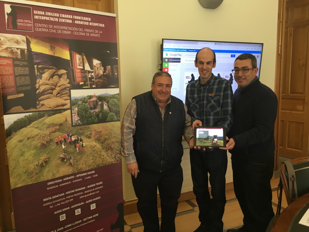 El Ayuntamiento de Eibar ha presentado los proyectos para dar a conocer el Centro de Interpretación del Frente de la Guerra Civil en Eibar
