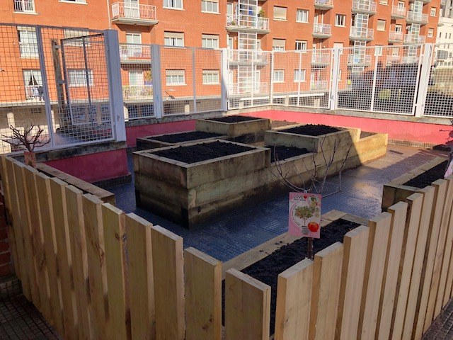 El Ayuntamiento de Eibar promueve la creación de dos huertos escolares en los colegios públicos Urkizu y San Andrés