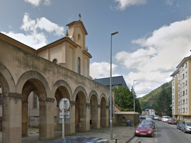 Imagen del convento de Ipurua.