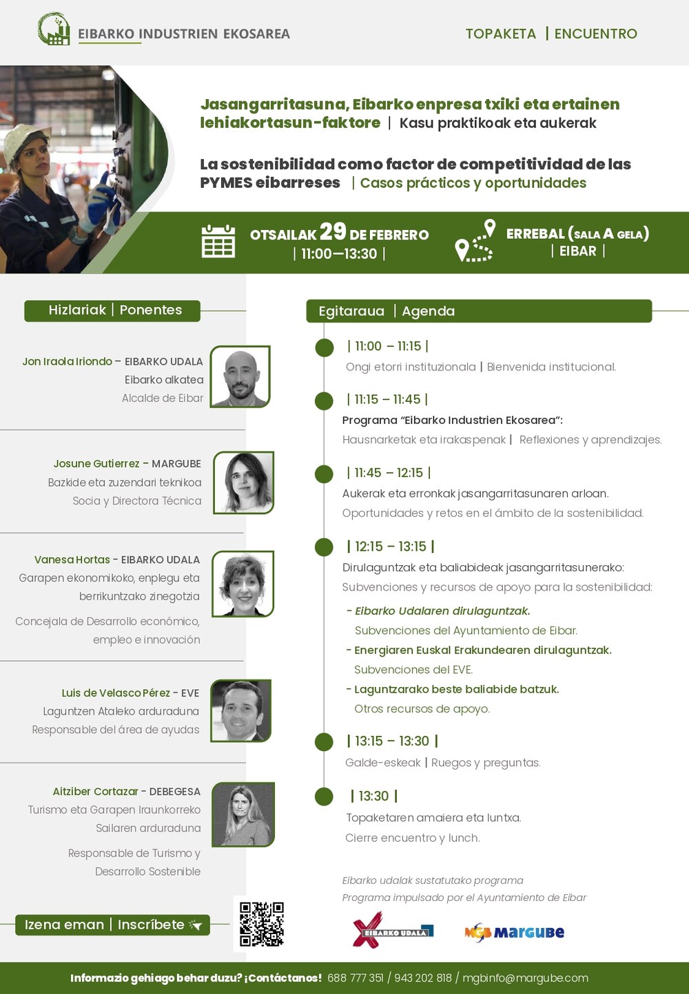 Cartel del encuentro.