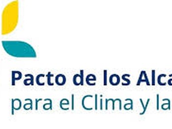 Logotipo Pacto de los Alcaldes para el Clima y la Energía.
