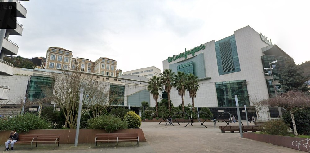 Imagen del edificio de El Corte Inglés.