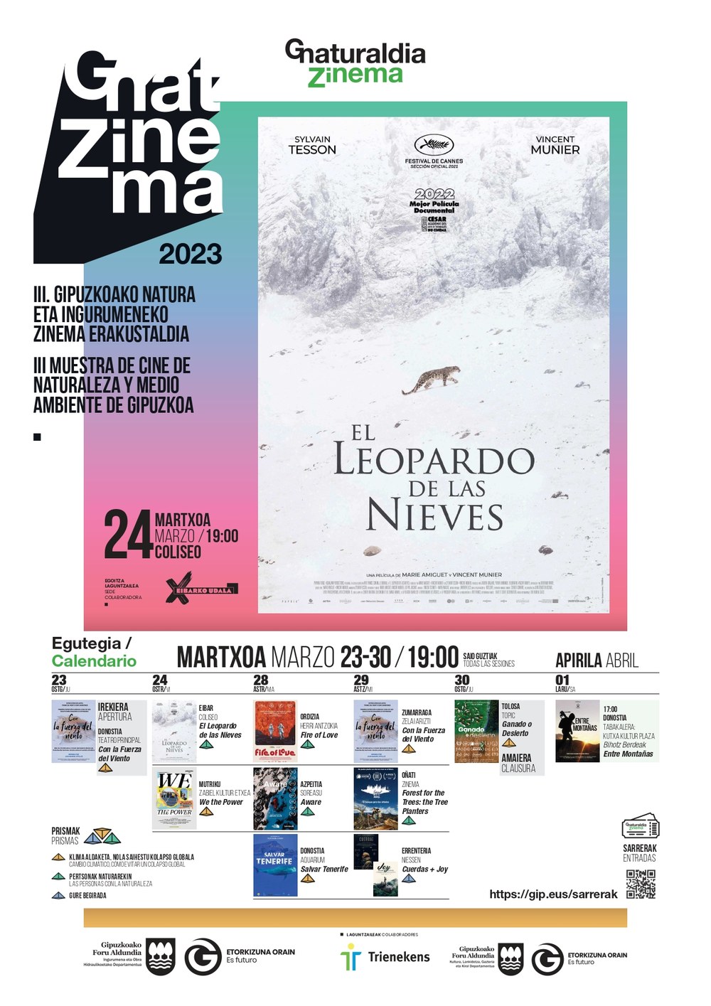 El Coliseo acoge la III Muestra de Cine de la Naturaleza y Medio Ambiente El Coliseo acoge la III Muestra de Cine de la Naturaleza y Medio Ambiente.