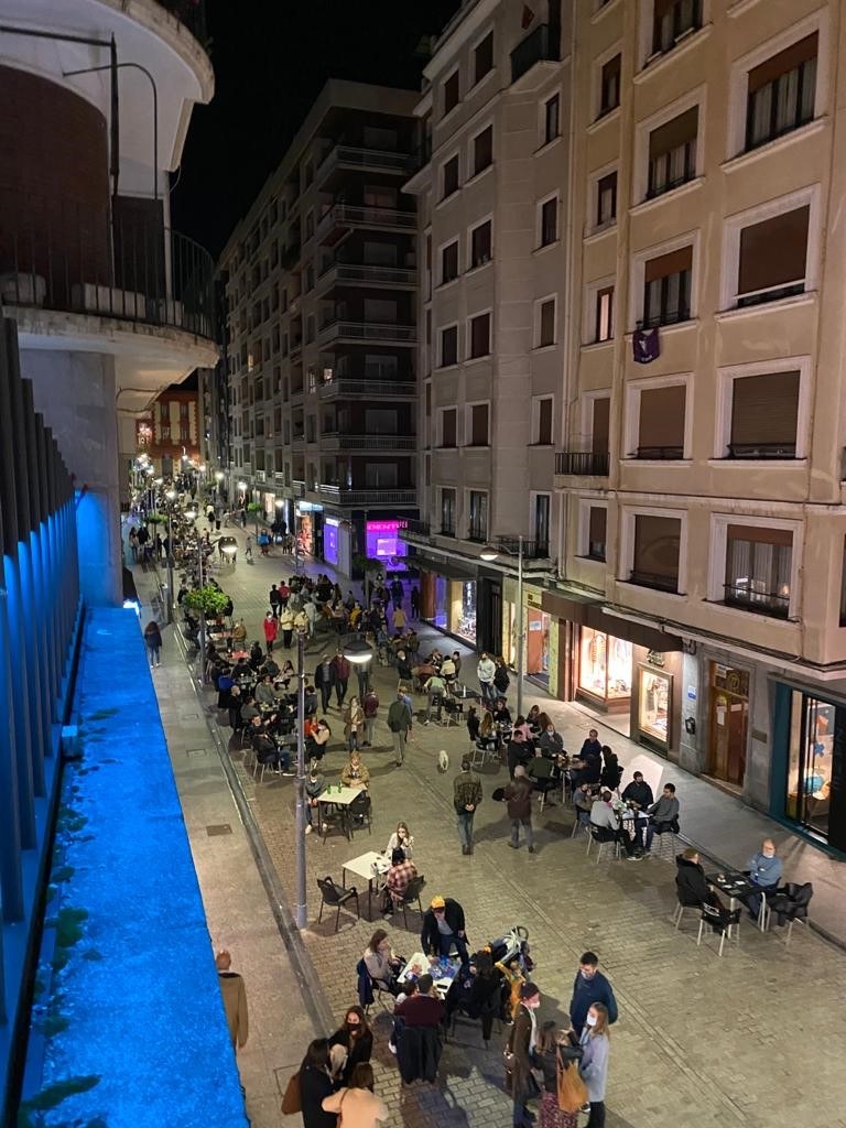 El Gobierno Vasco vuelve a restringir la entrada y salida de personas del Territorio Histórico de residencia, con el fin de hacer frente a la Covid-19 Imagen de archivo. Eibar.