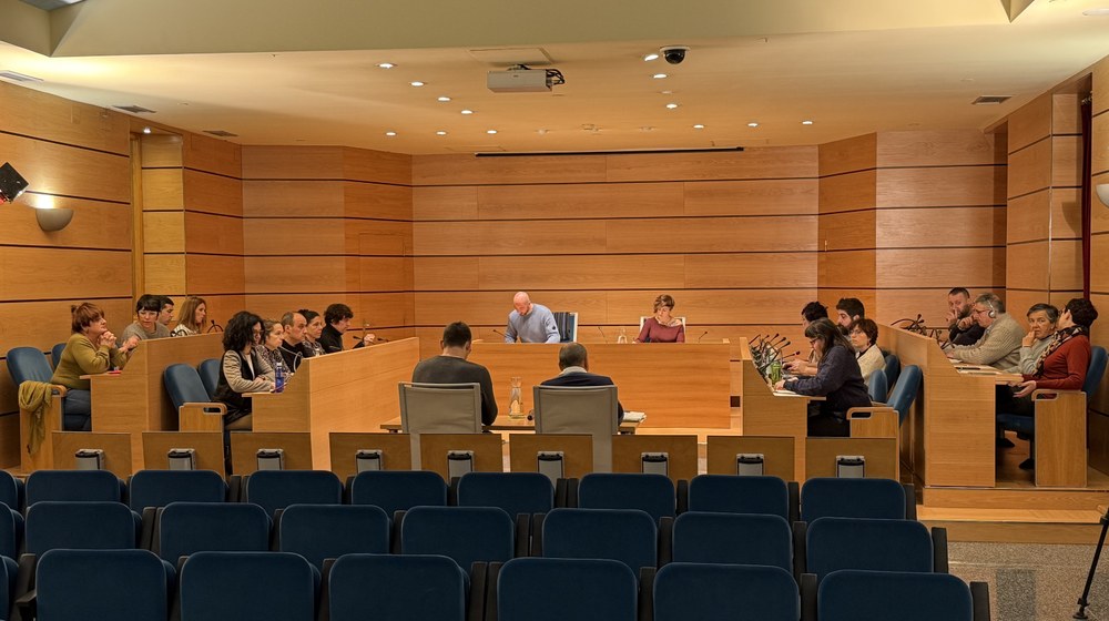 Imagen de la sesión extraordinaria del Pleno Municipal celebrada el 17 de enero de 2025.