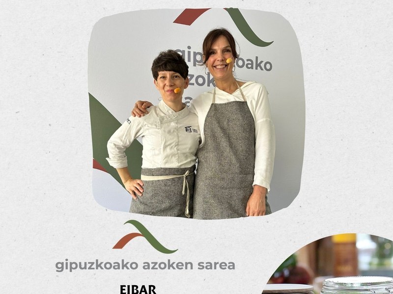 El taller de cocina “Azokatik mahaira: Sukaldean behin” este sábado en Errebal
