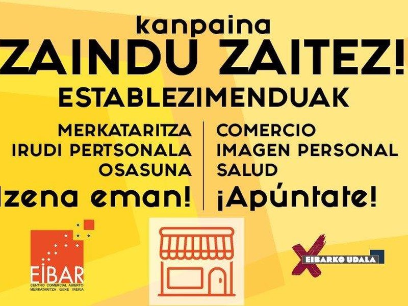 Imagen de la iniciativa 'Zaindu zaitez'.
